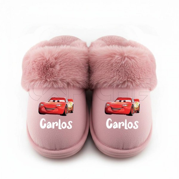 Pantufla Personalizada Cars