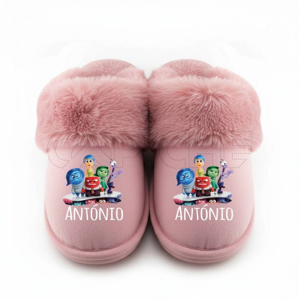 Pantufla Personalizada Divertidamente