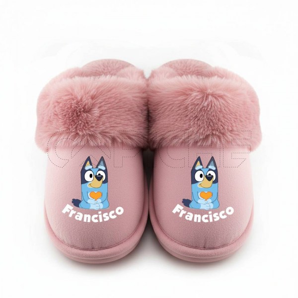 Pantufla Personalizada Bluey