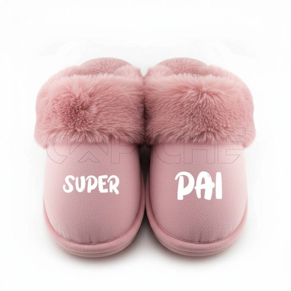 Pantufla Personalizada Super Familiar