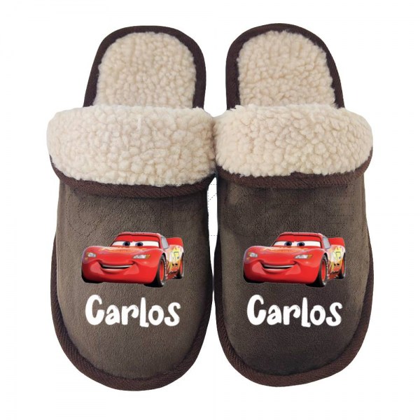 Pantufla Personalizada Cars