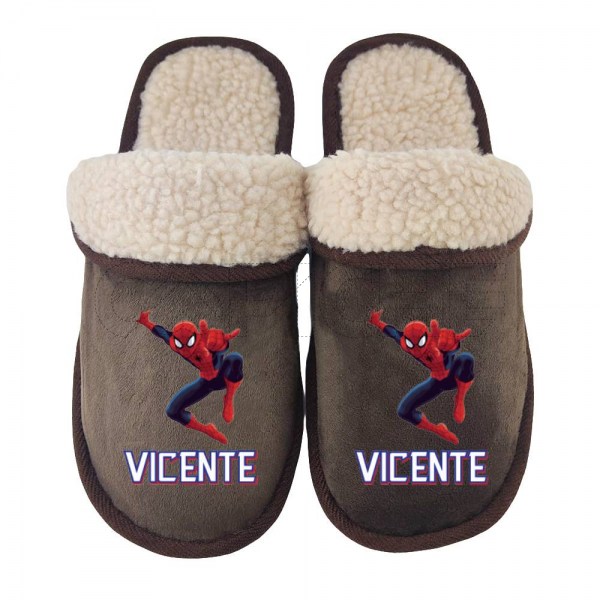Pantufla Personalizada Hombre Aranha