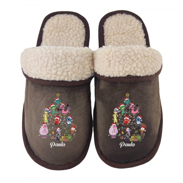Pantufla Personalizada Divertidamente