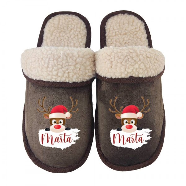Pantufla Personalizada Rena