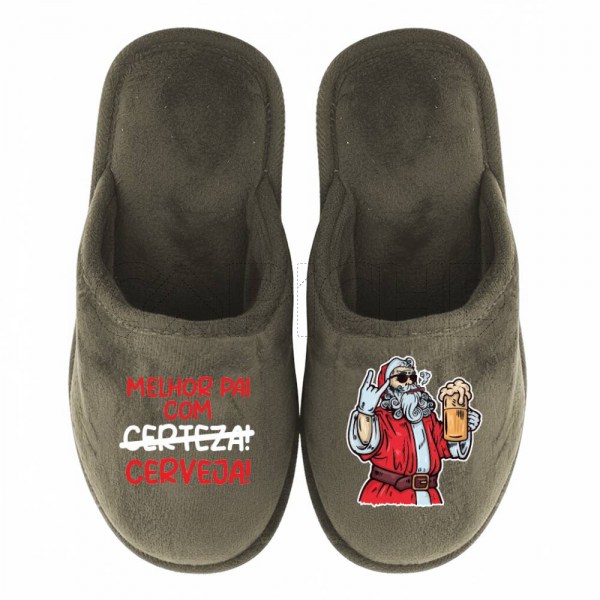 Pantufla Personalizada Mejor con cerveza