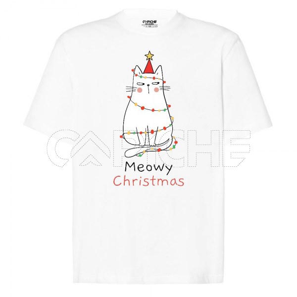 Sudadera sin Capucha Niño/a Meowy Christmas