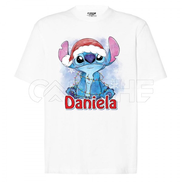 Sudadera Stitch Navidad Personalizavel