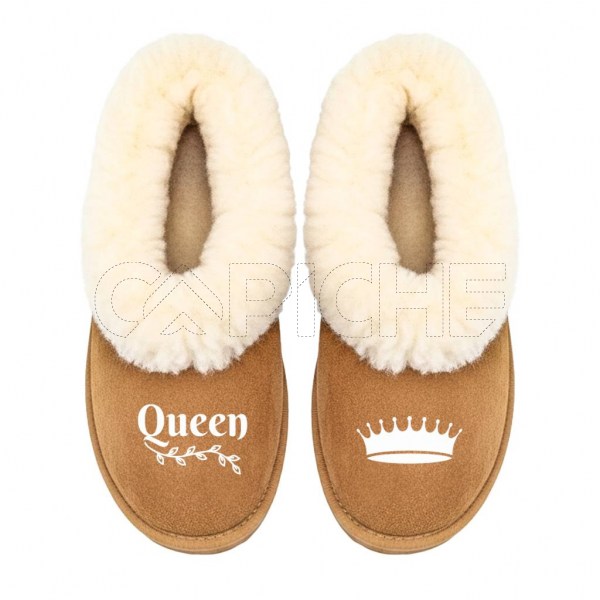Pantufla Personalizada " Queen "