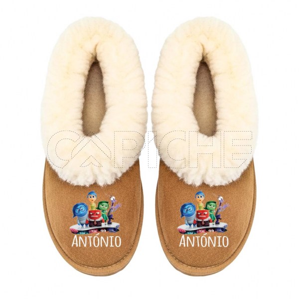Pantufla Personalizada Divertidamente