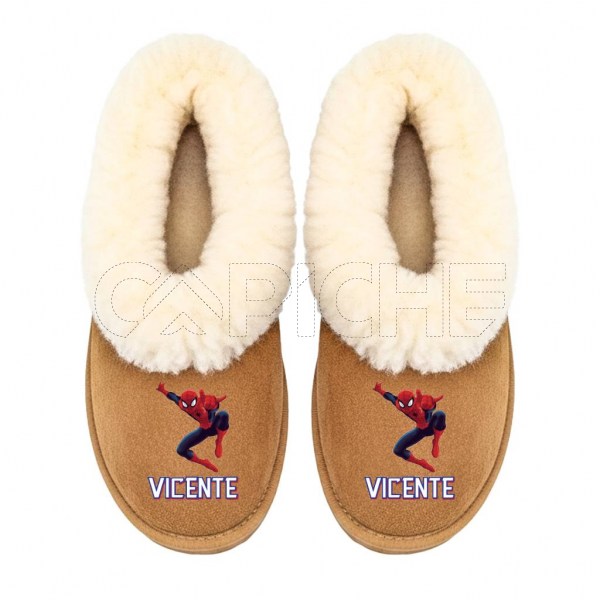 Pantufla Personalizada Hombre Aranha