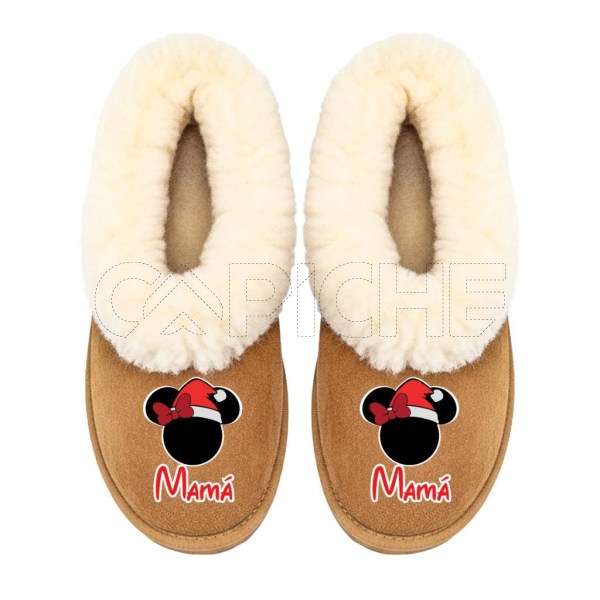 Pantufla Personalizada Minnie
