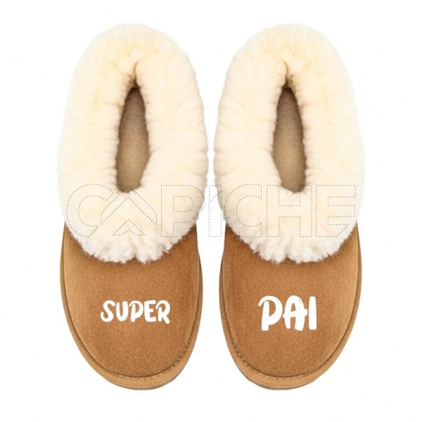 Pantufla Personalizada Super Familiar