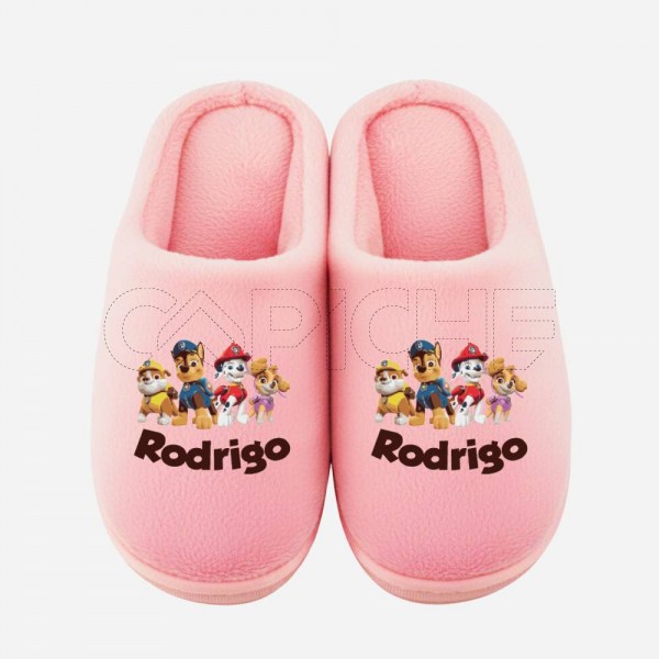 Pantufla Personalizada Patrulha Pata