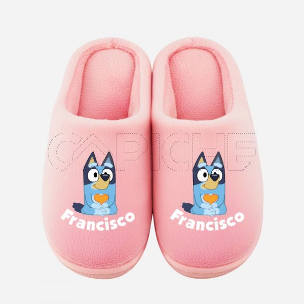Pantufla Personalizada Bluey