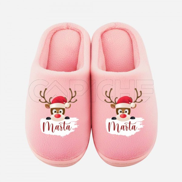 Pantufla Personalizada Rena