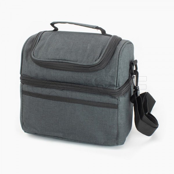 Bolsa Térmica Duplex Gris