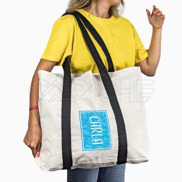 Shopper XXL Nombre Mar