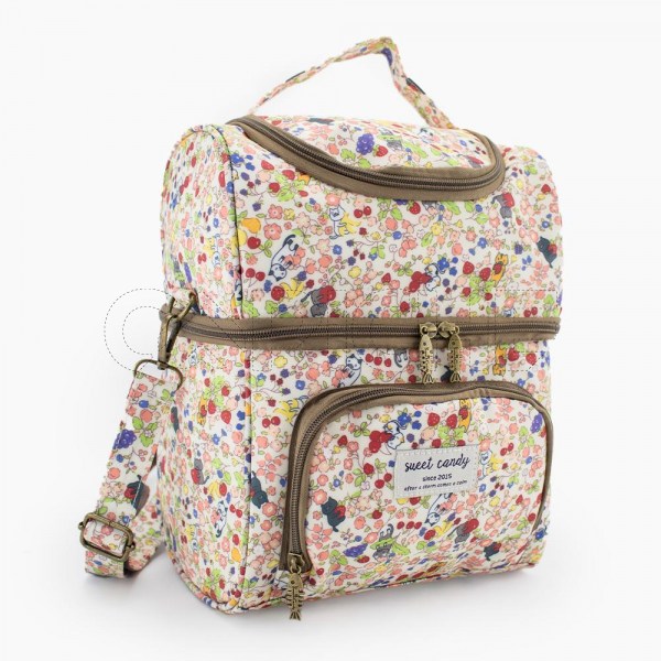 Bolsa Térmica Mochila Multicolorida