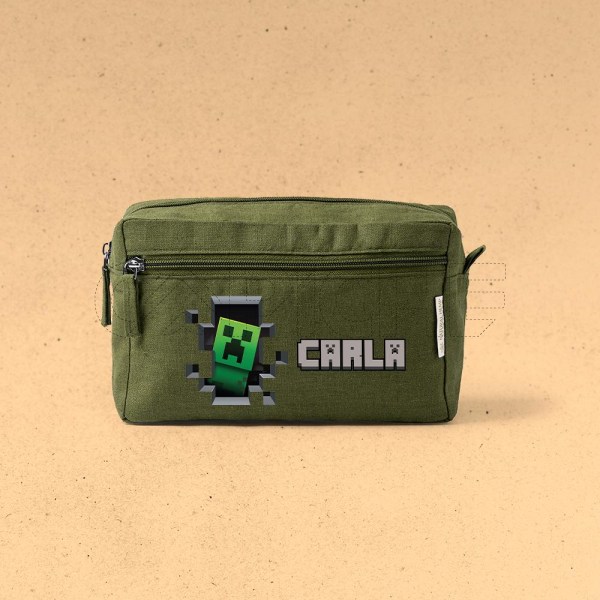 Cartuchera Necessaire Hempa Mincraft