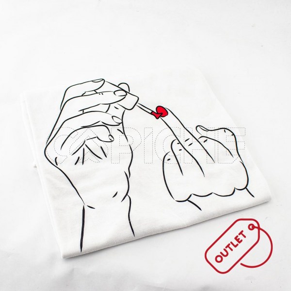 Camiseta con cinturón F*ck