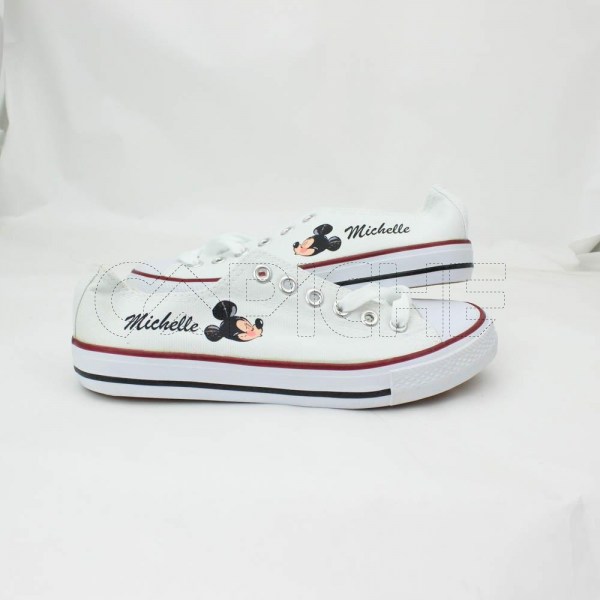 Estampa Impressa Zapatilla Blanca 41 Michelle