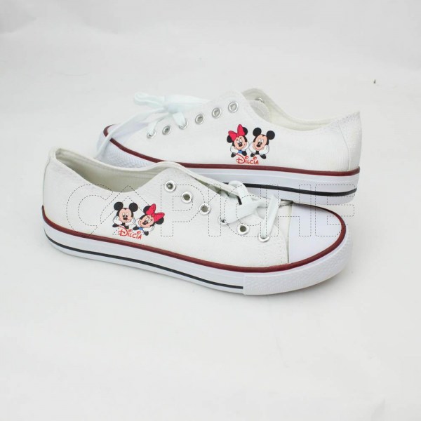 Estampa Impressa Zapatilla Blanca 39 Dilcia