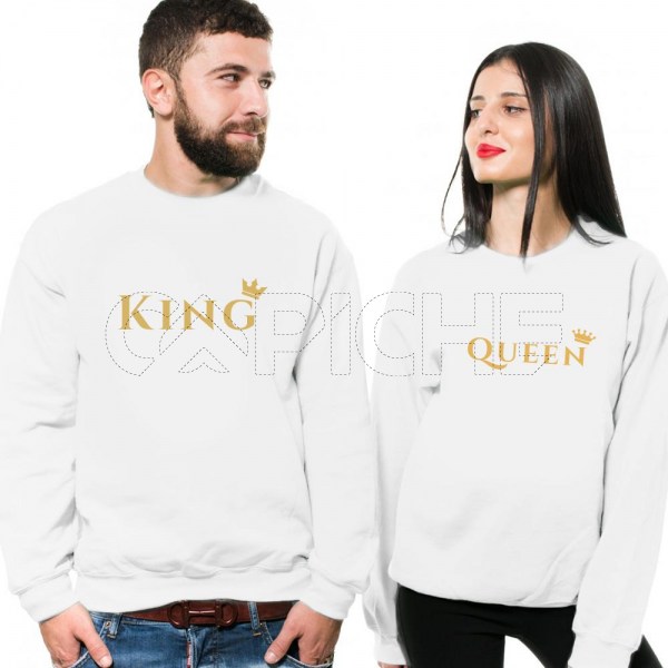 Sudadera Pareja King & Queen