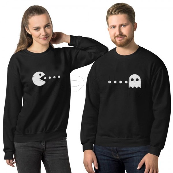 Sudadera Pareja Pacman