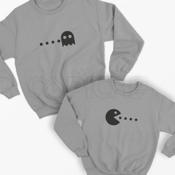 Sudadera Pareja Pacman