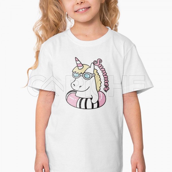 Camiseta Niña Summer Unicorn
