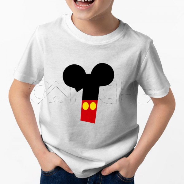 Camiseta Niños Numero Mickey