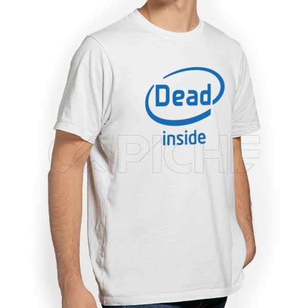 Camiseta Hombre Dead Inside