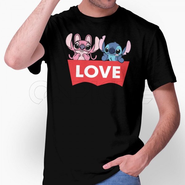 Camiseta Hombre Love Stitch