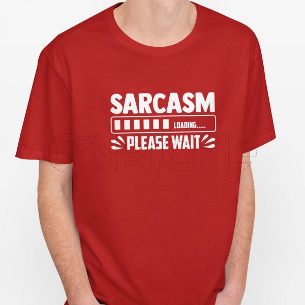 Camiseta Hombre Sarcasm