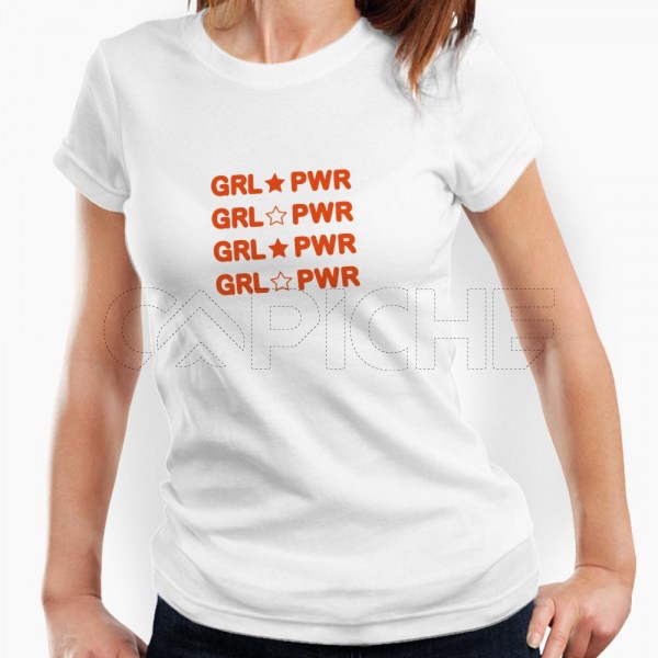 Camiseta Mujer Grl Pwr