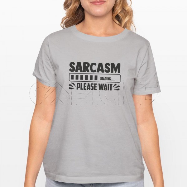 Camiseta Mujer Sarcasm