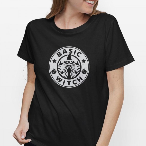 Camiseta Mujer Basic Witch