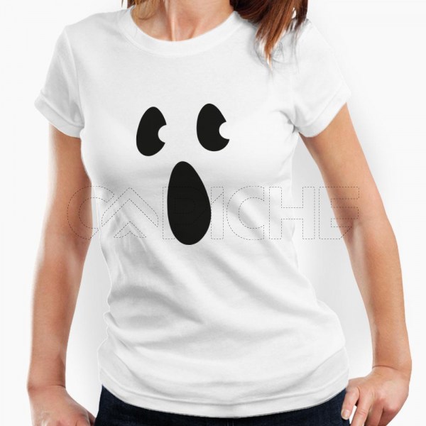 Camiseta Mujer Special Halloween Fantasma