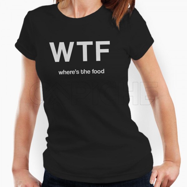 Camiseta Mujer WTF