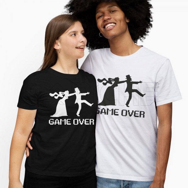 Camiseta Mujer Game Over