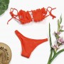 Conjunto Bikini Cortina Naranja