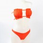 Conjunto Bikini Cortina Naranja