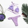Conjunto Bikini Diablo Lila