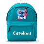 Mochila Escolar Stitch Love