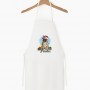 Delantal Pug Navideño Personalizable