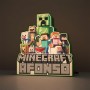Lámpara 3D Minecraft con Nombre
