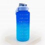 Botella água motivadora  2000ml Blue