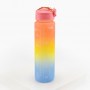 Botella água motivadora 900ml color