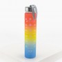 Botella água motivadora 300ml color
