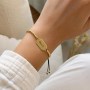 Pulsera em acero Grabación